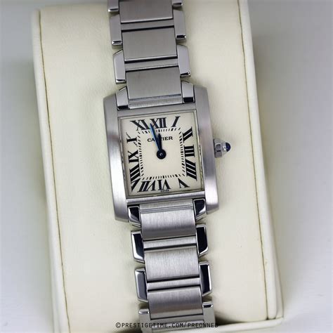 cartier tank francaise small second hand